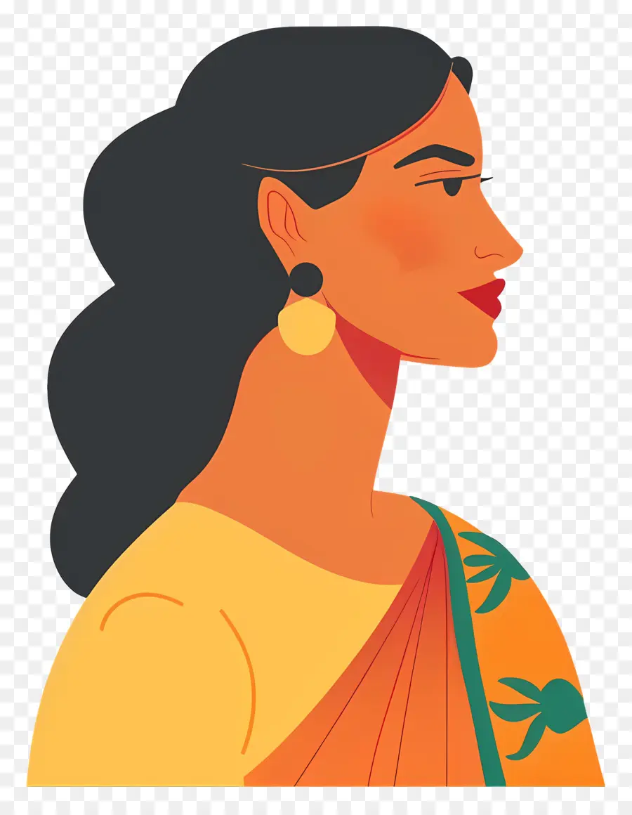 Mujer Marathi India，Mujer India PNG