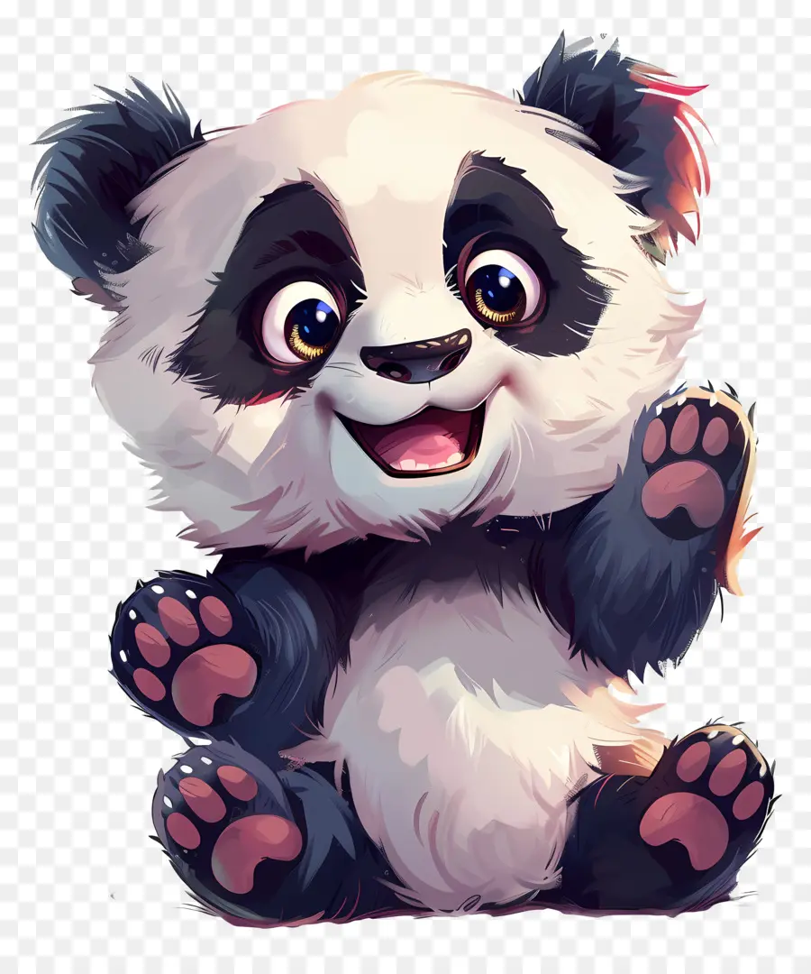 Lindo Panda，Lindo Oso Panda PNG