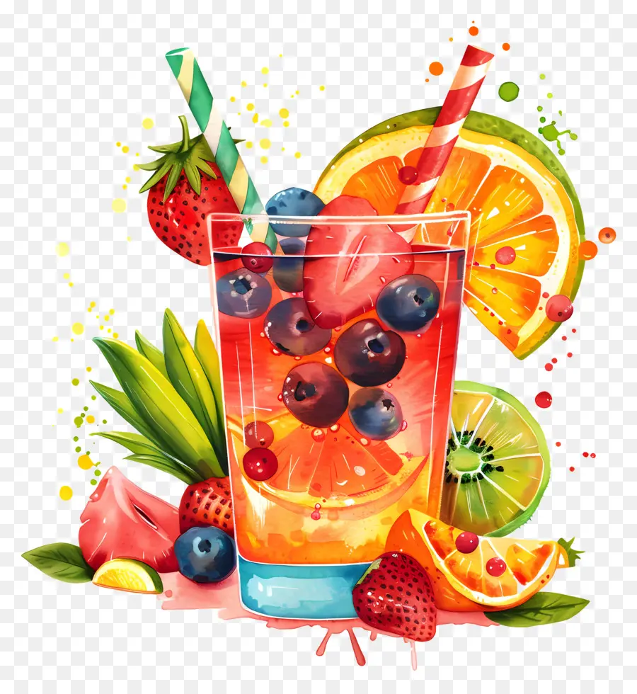 Ponche De Frutas，Zumo De Fruta PNG