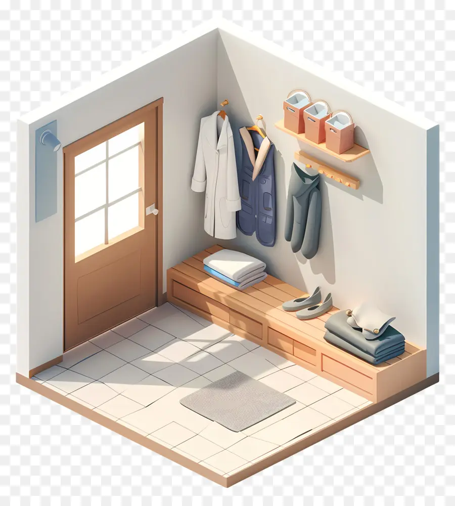 3d Mudrowroom，Pequeño Cuarto PNG