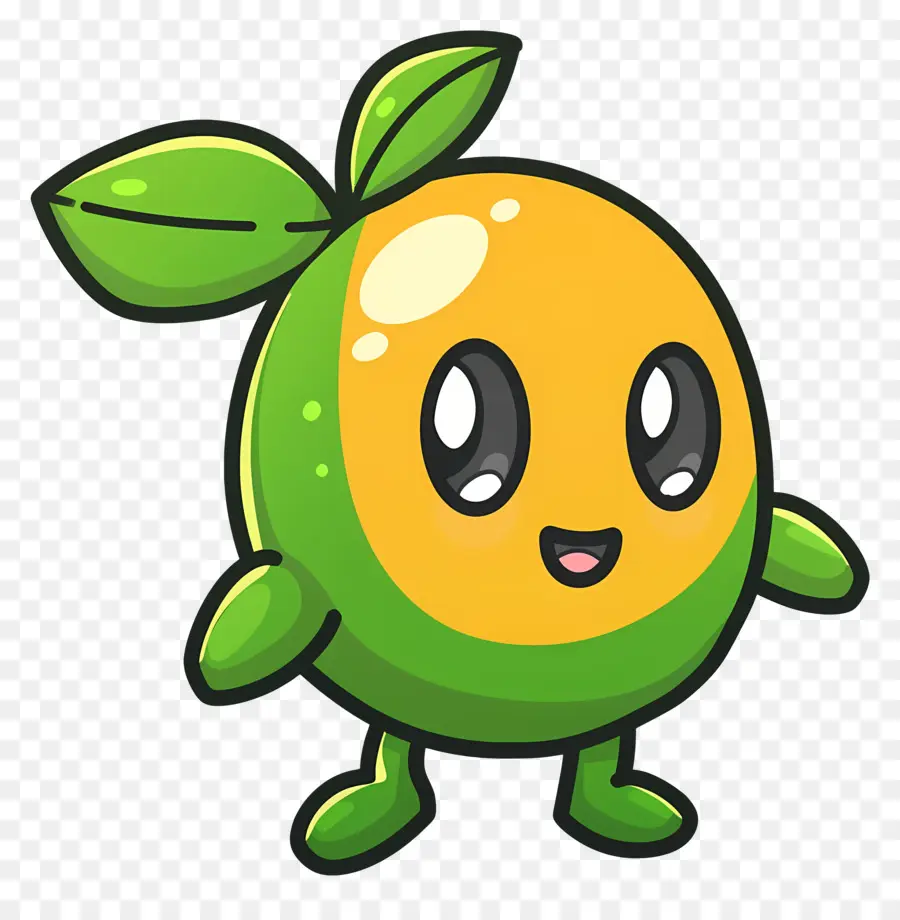 Lindo Mango，Personaje De Dibujos Animados PNG