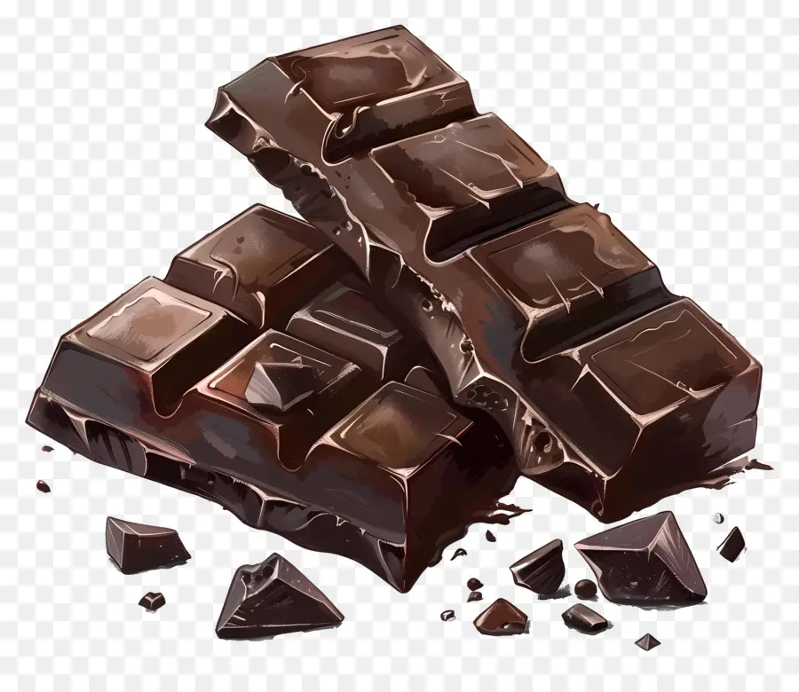 Chocolate Sin Harina，Barras De Chocolate PNG