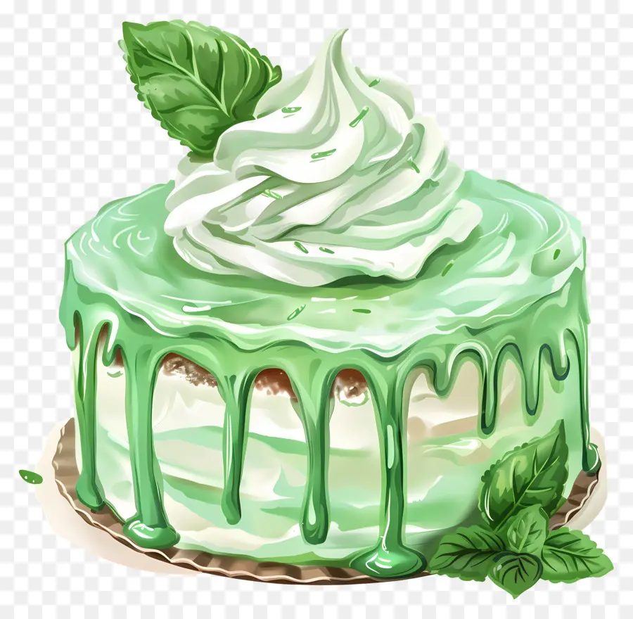 Pastel Fresco De Menta，Pastel De Chocolate PNG