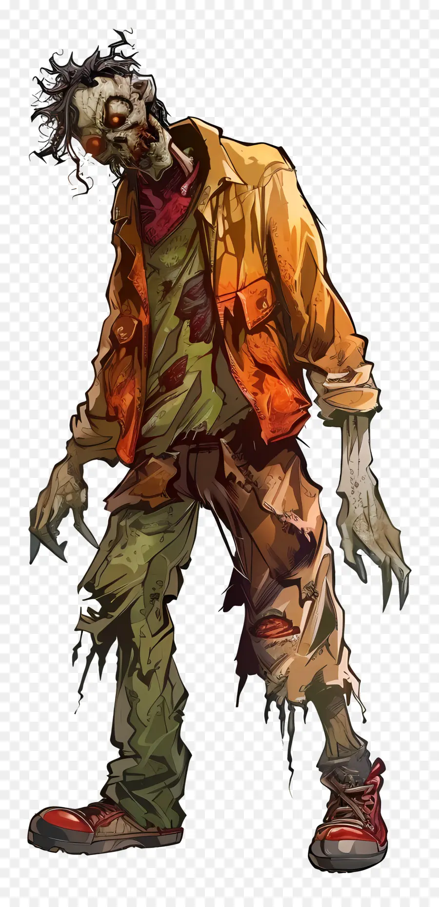 Zombi Espeluznante，Zombie PNG