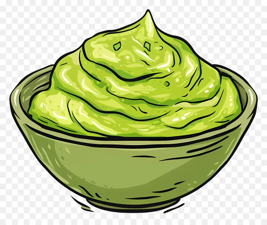 Guacamole，Batido Verde PNG