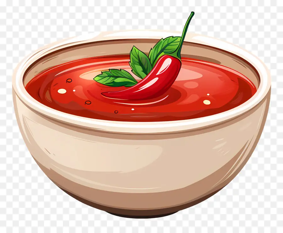 Salsa De Chile，Sopa De Tomate PNG