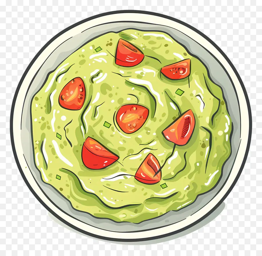 Guacamole，Los Tomates PNG