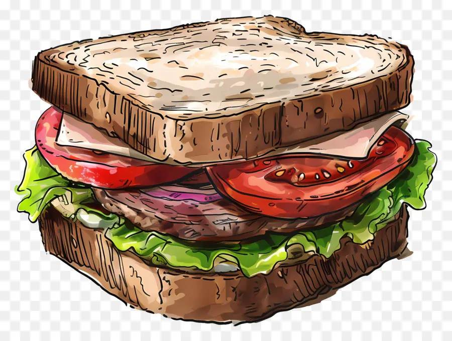 Sandwich，La Comida PNG