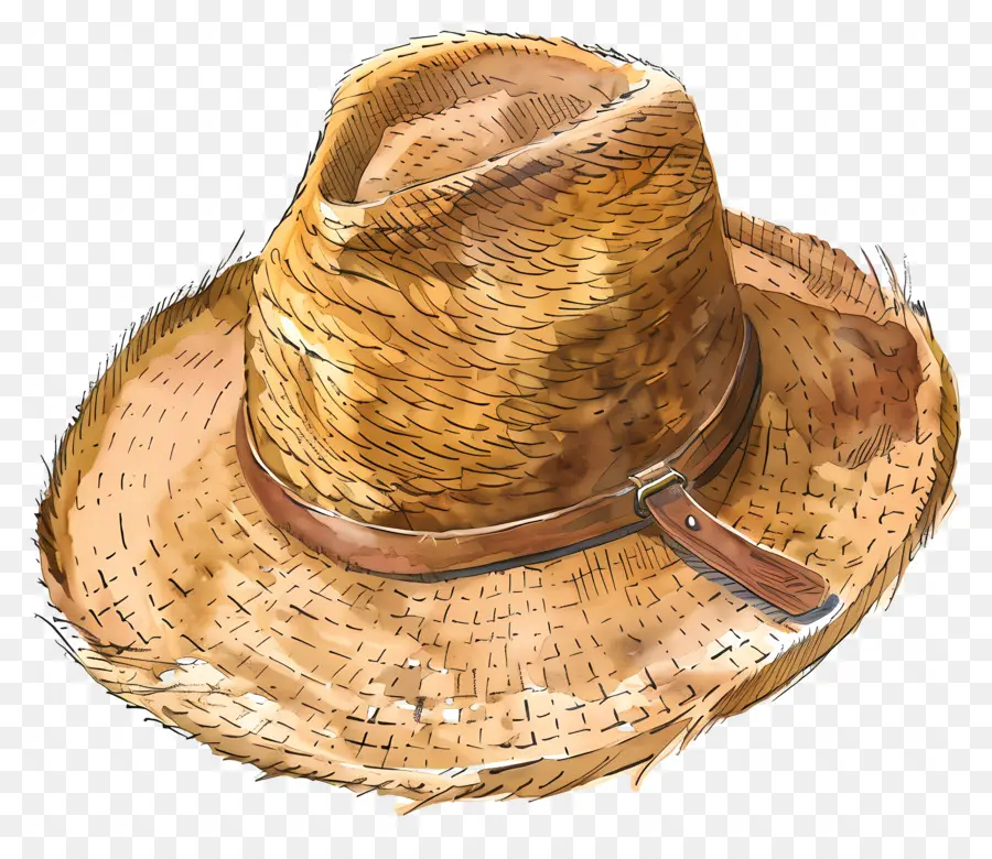 Sombrero De Paja，Sombrero De Ala Ancha PNG