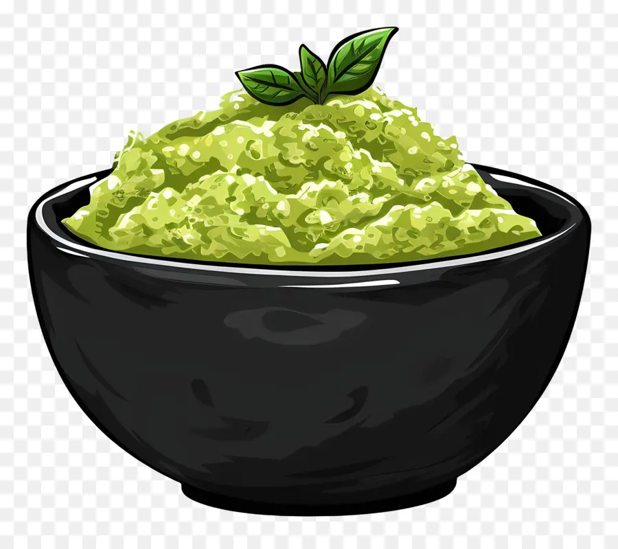 Guacamole，Hummus Verde PNG