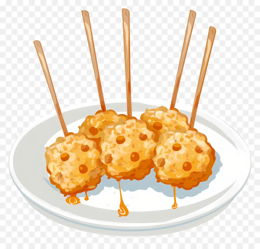 Pops Fritos，Aperitivos PNG