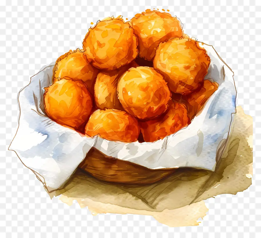 Bolas De Pollo，Fried Potatoes PNG