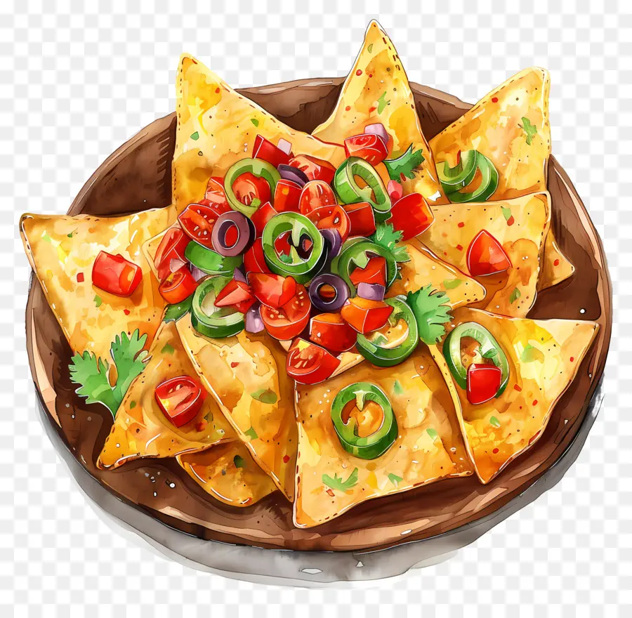 Nachos，La Salsa PNG