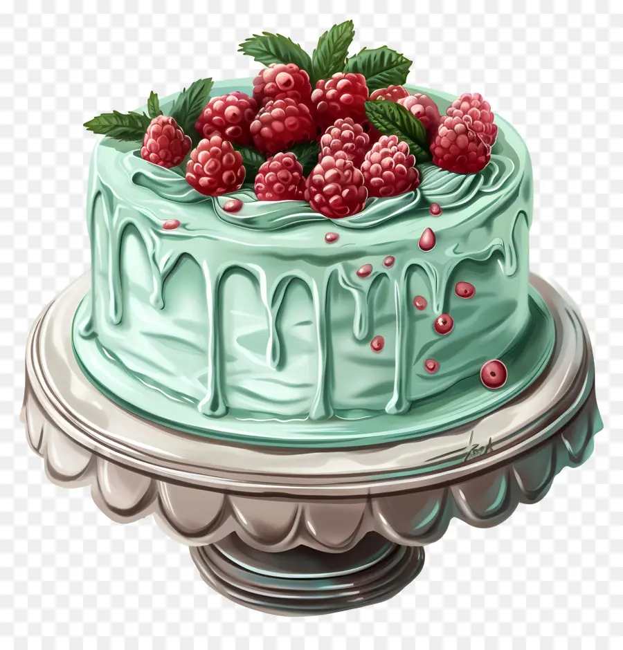 Pastel Fresco De Menta，Pastel PNG