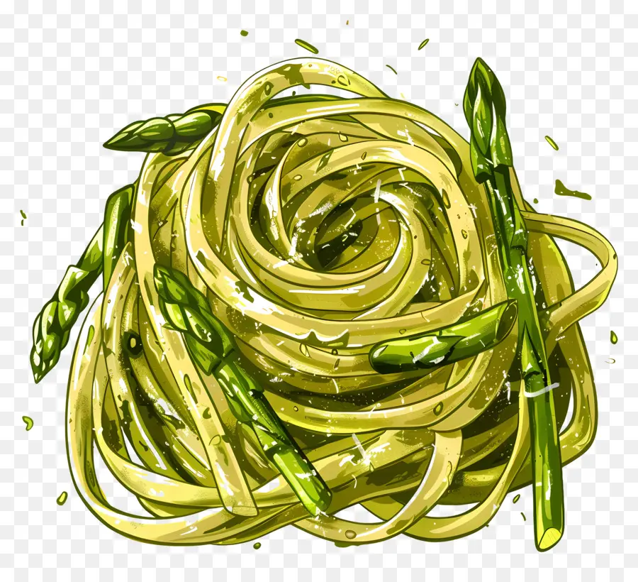 Espárragos Pasta，Espárragos PNG