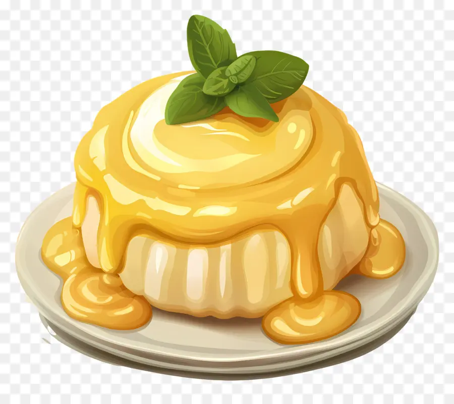 Flan，Postre Horneado PNG