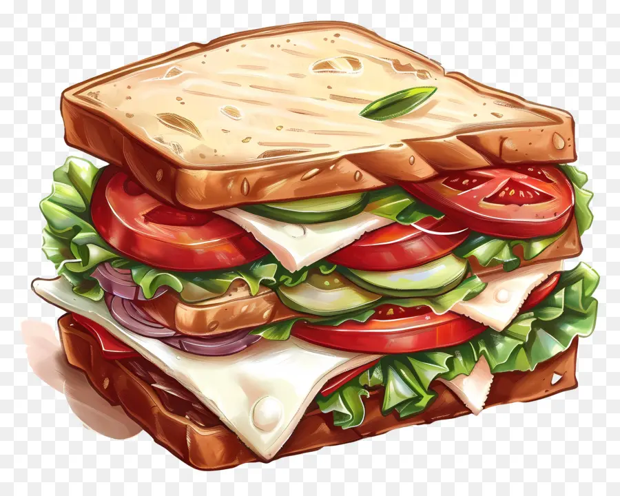 Sandwich，La Carne PNG