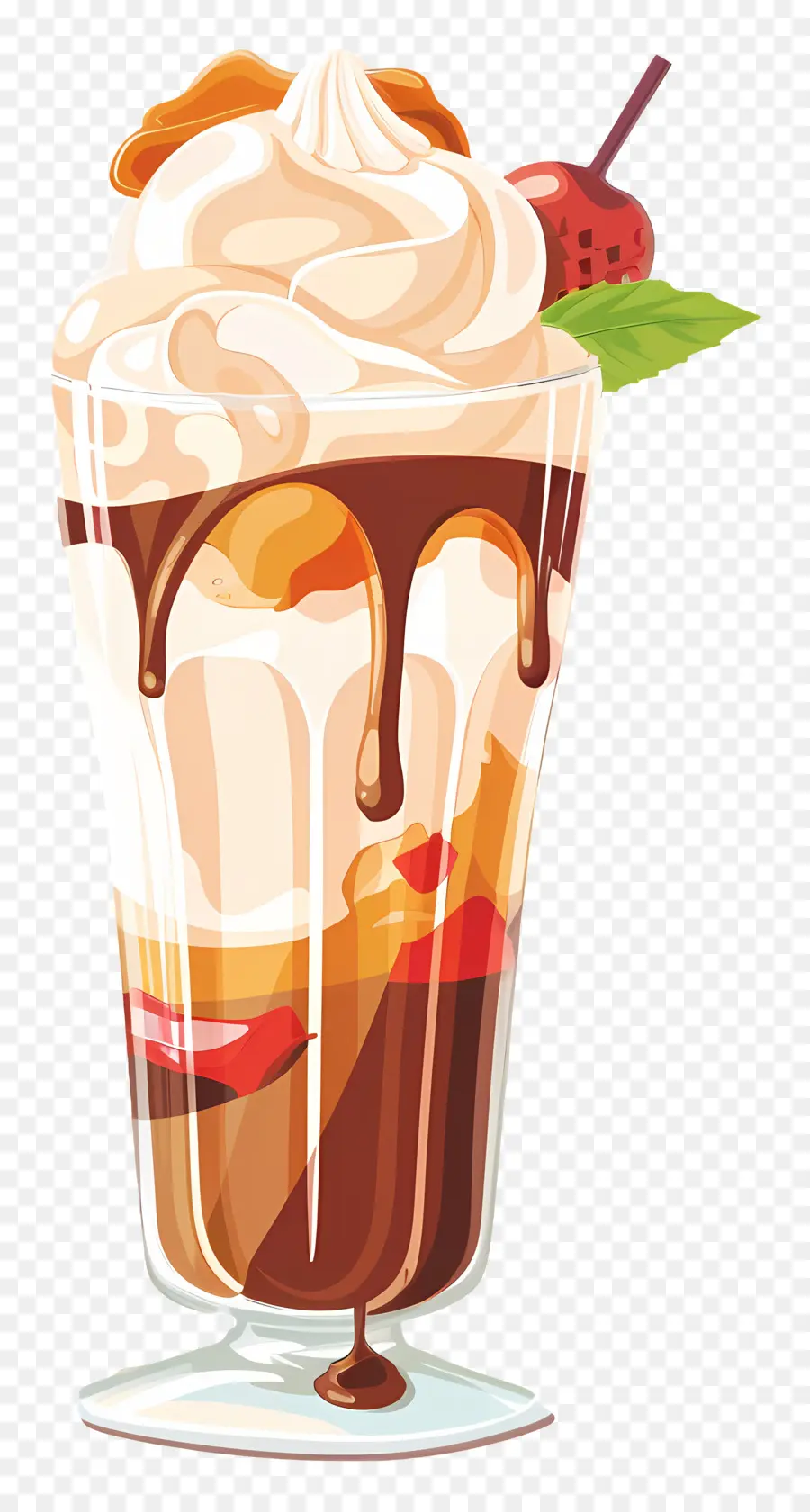 Helado De Flotación，Chocolate PNG