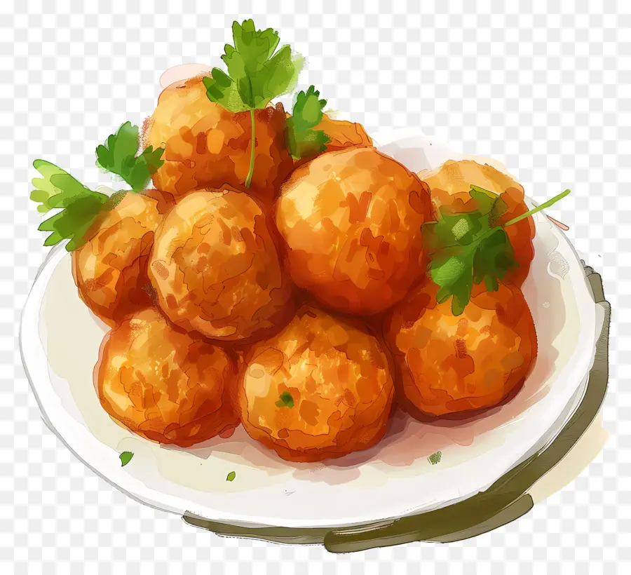 Bolas De Pollo，Nuggets De Pollo Frito PNG