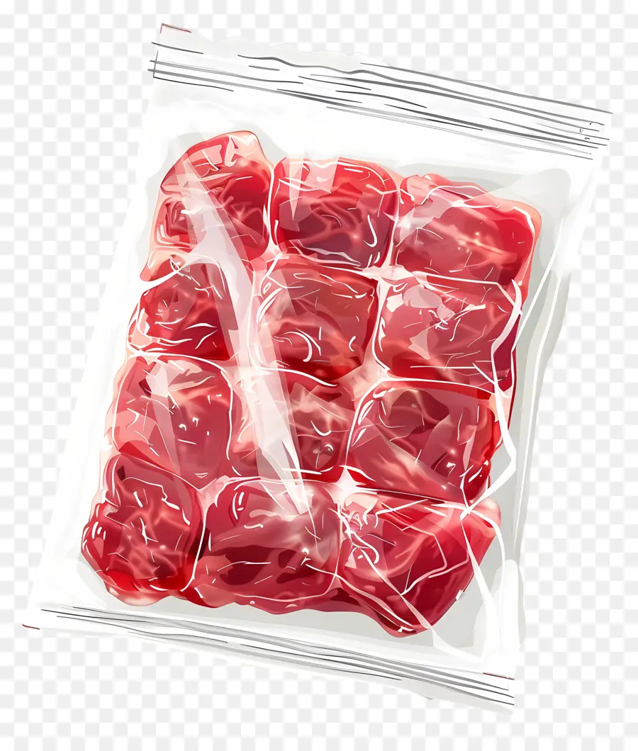 Carne Envasada，Plástico PNG