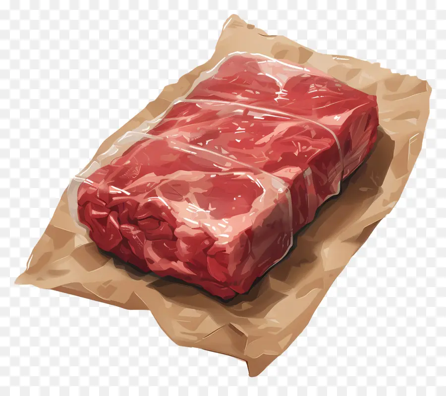 Paquete De Carne Congelada，La Carne De Vacuno PNG