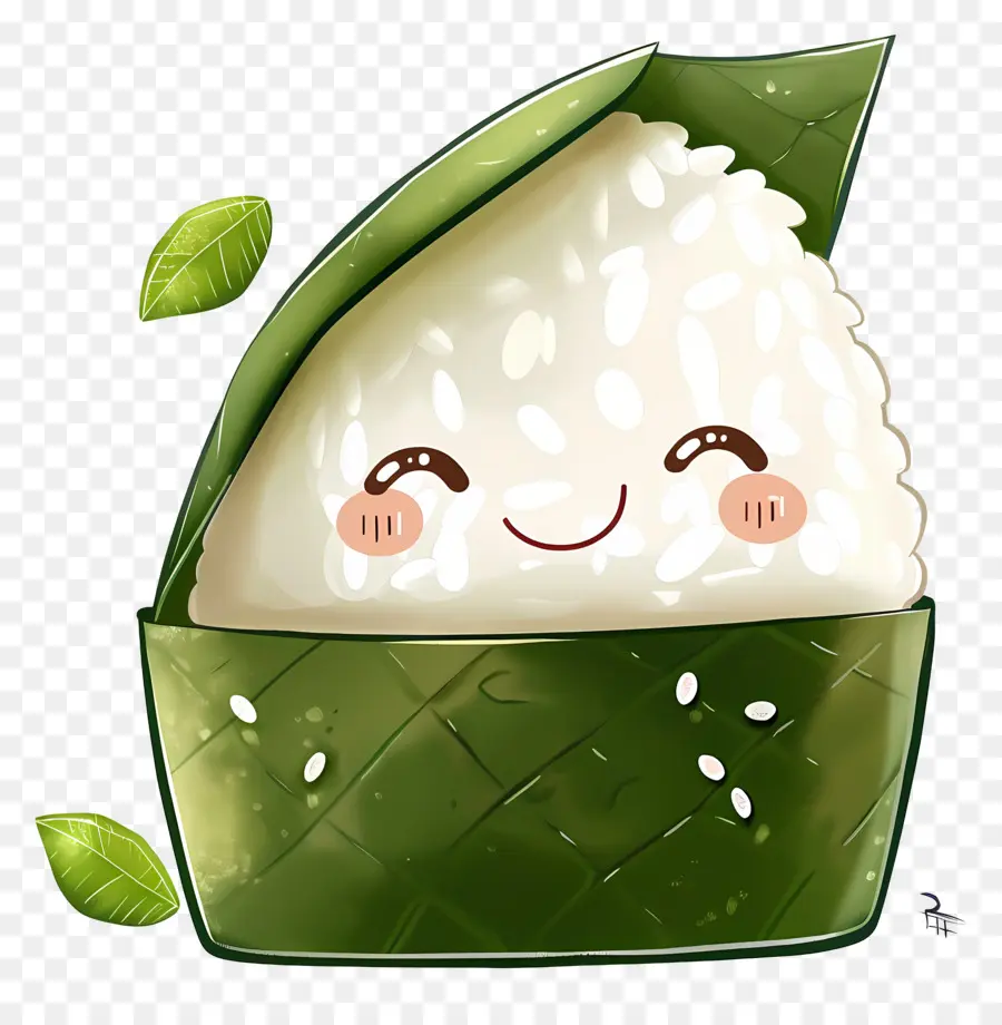 Lindo Onigiri，Personaje De Dibujos Animados PNG