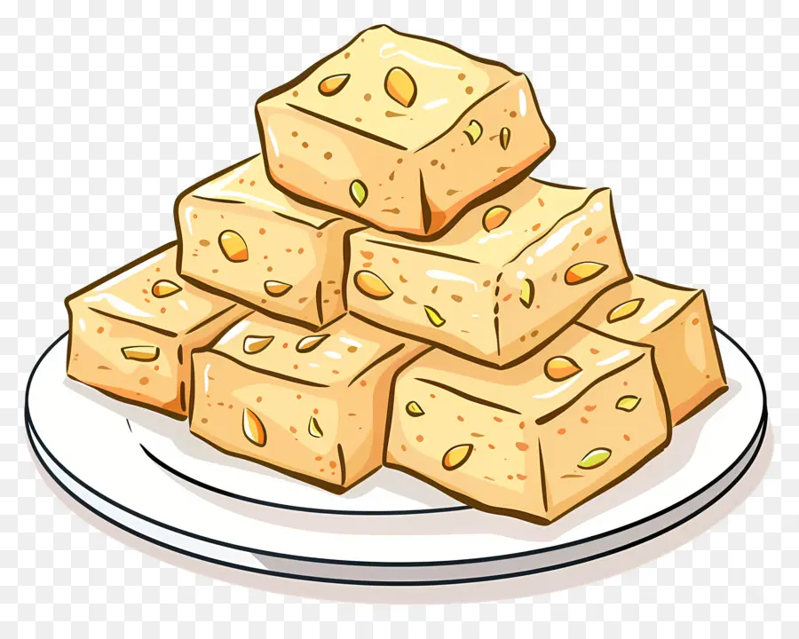 Soan Papdi，Fudge PNG