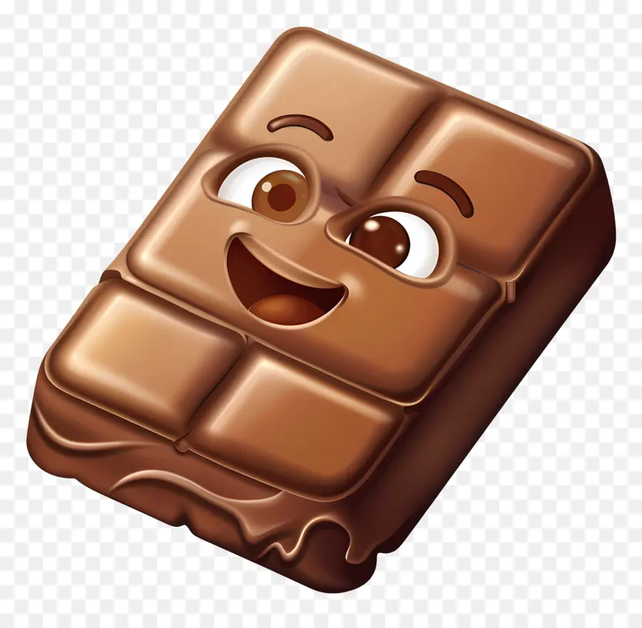 Emoji De Barra De Chocolate，Chocolate PNG