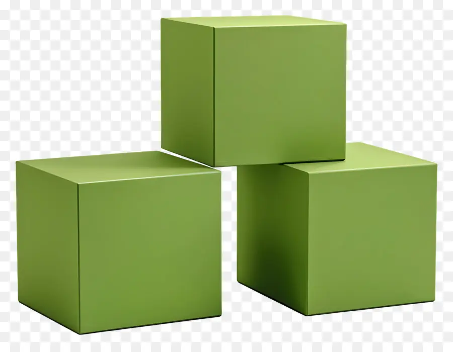 La Caja Verde，Cubitos Verdes PNG