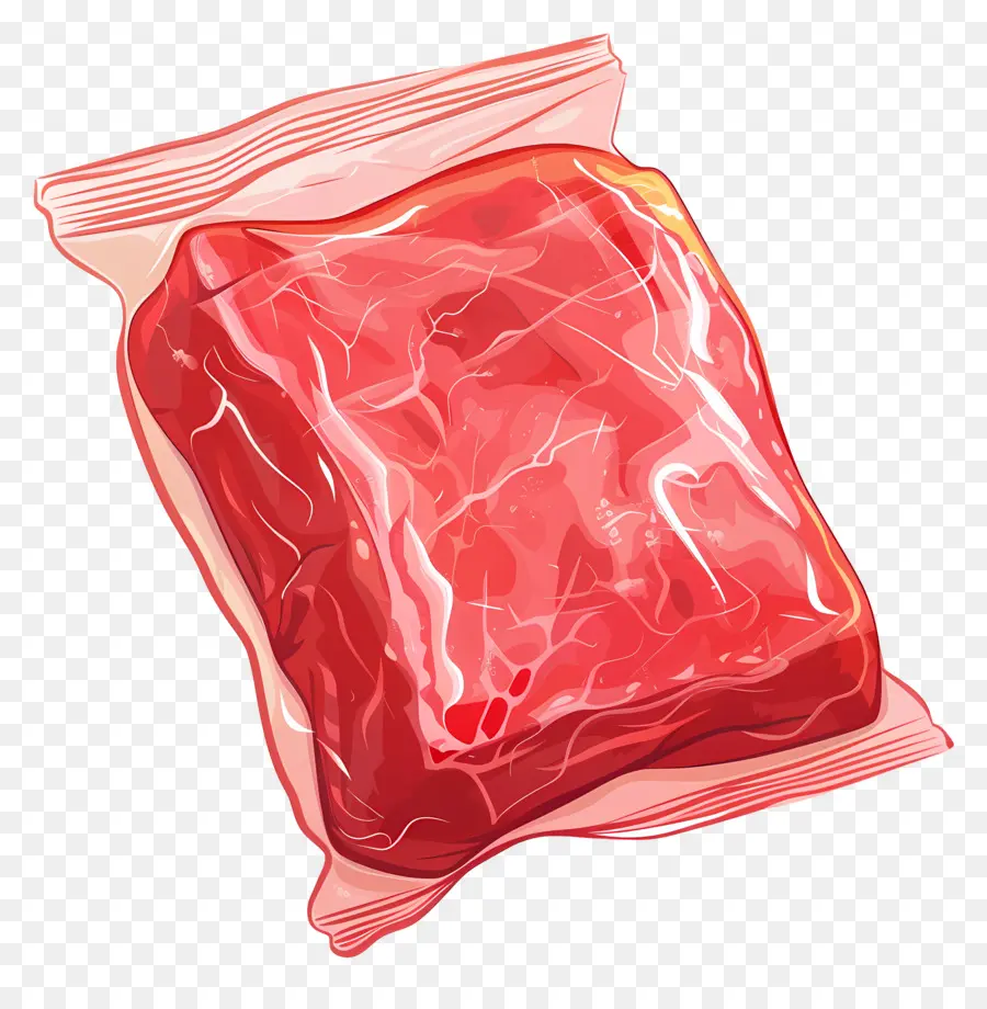 Paquete De Carne Congelada，Jello PNG