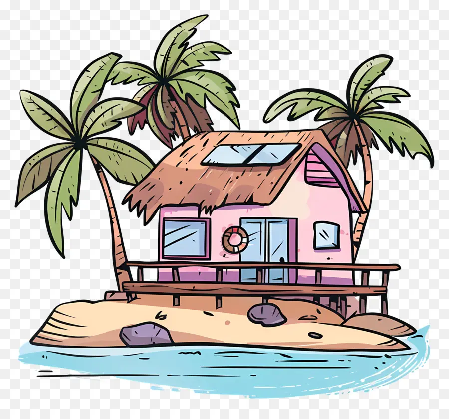 Casa De Playa，Casa PNG