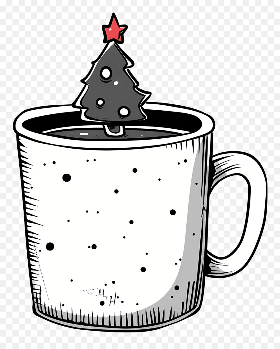 Taza Del Postre De Navidad，Taza De Navidad PNG