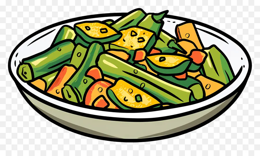 Ensalada De Verduras，Bol PNG