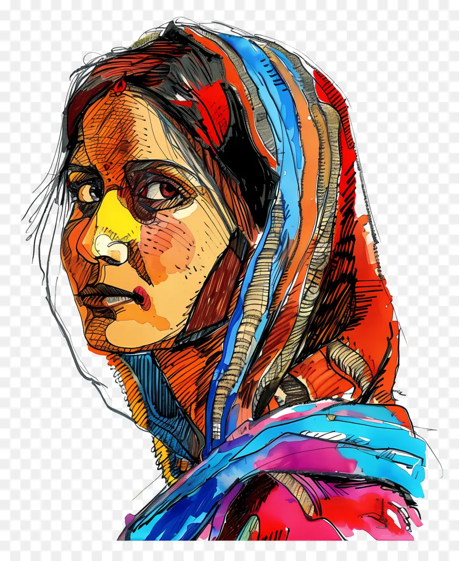 Mujer Marathi India，Mujer PNG