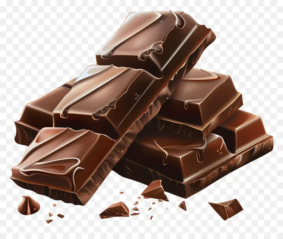 Chocolate Sin Harina，Chips De Chocolate PNG