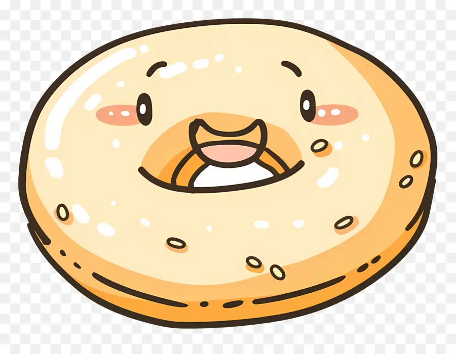 Bagel，Lindo Donut PNG