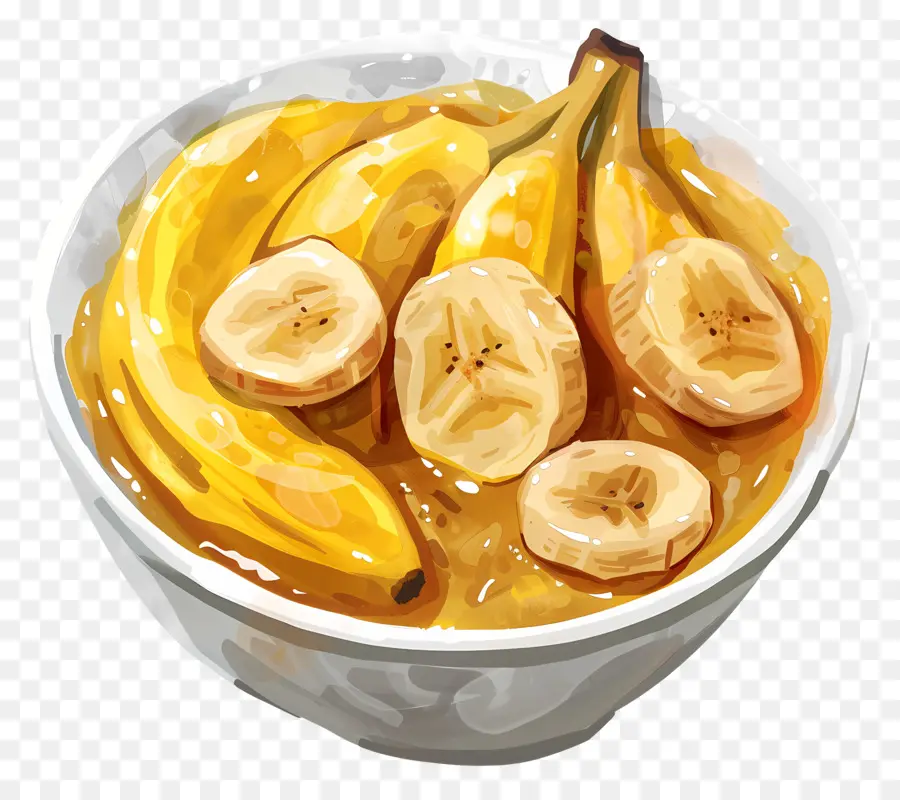 Tazón De Plátano，Banana PNG