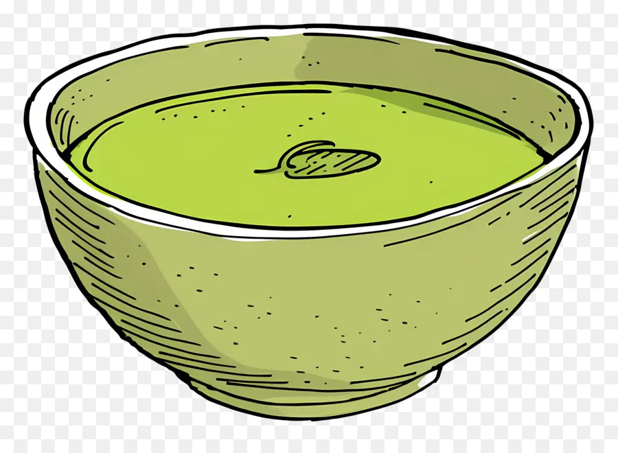 Sopa Verde，Té Verde PNG