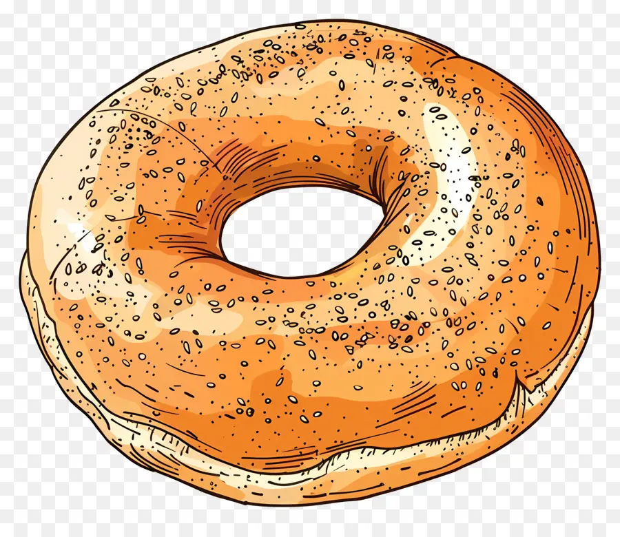 Bagel，Panadería PNG