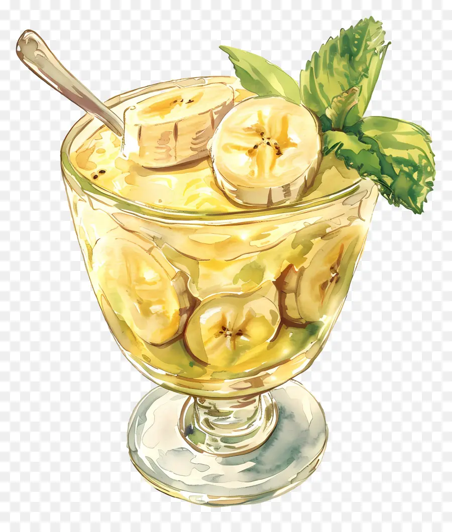 Compota De Plátano，Ensalada De Frutas PNG