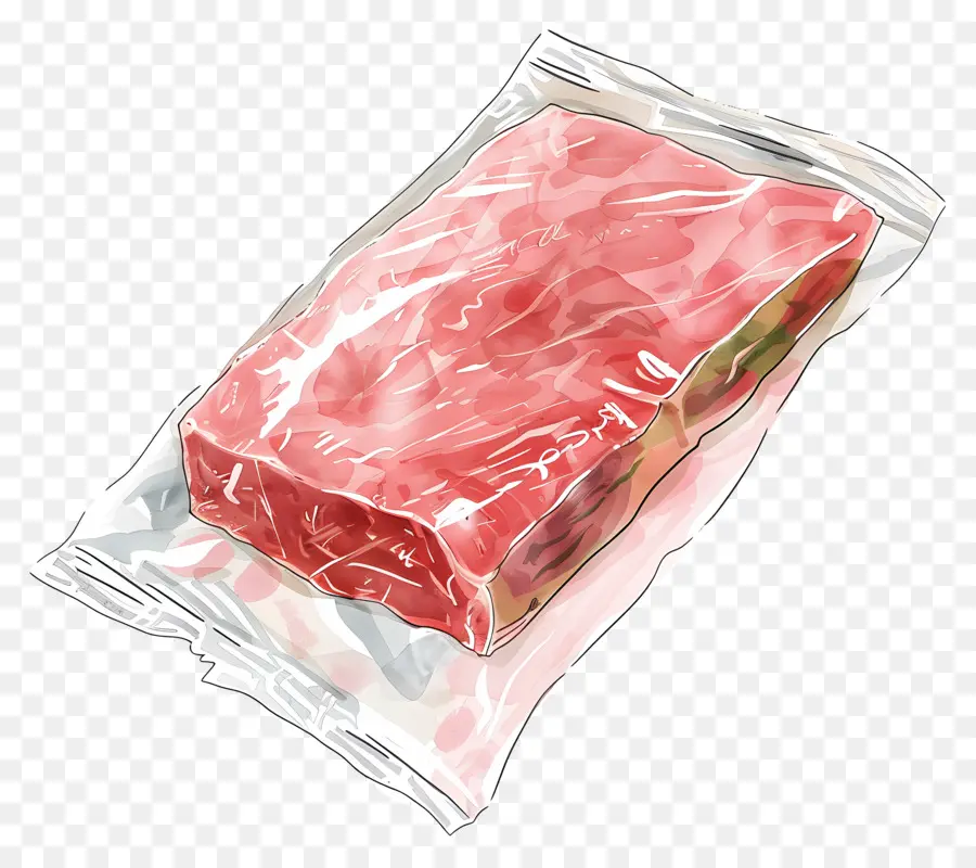 Paquete De Carne Congelada，La Carne PNG