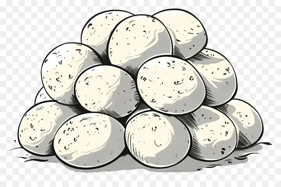 Pila De Huevos，Eggs PNG