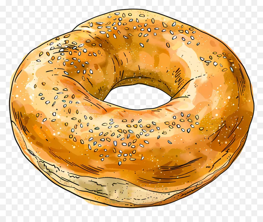 Bagel，Las Semillas De Amapola PNG