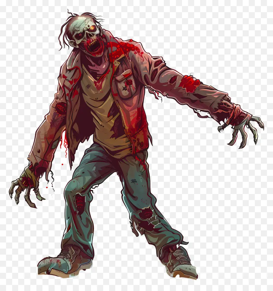 Zombi Espeluznante，Zombie PNG