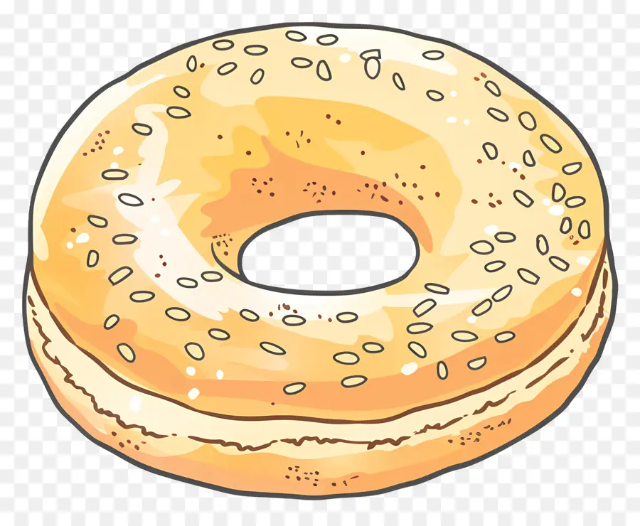 Bagel，Crema De Queso PNG