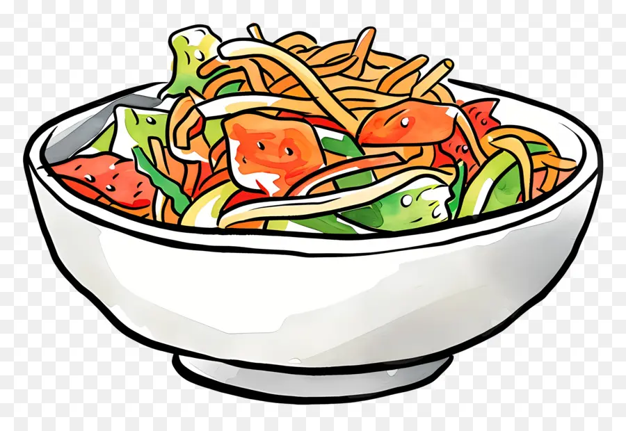 Ensalada De Kimchi Coreano，Fideos PNG