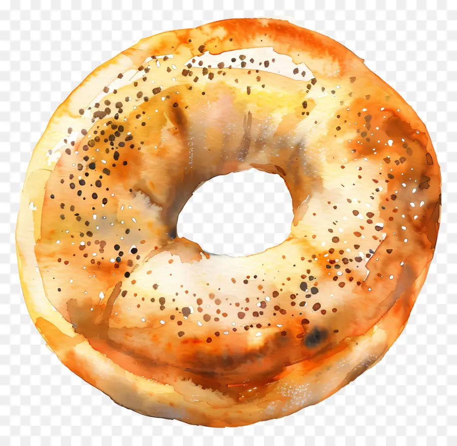 Bagel，Las Semillas De Sésamo PNG