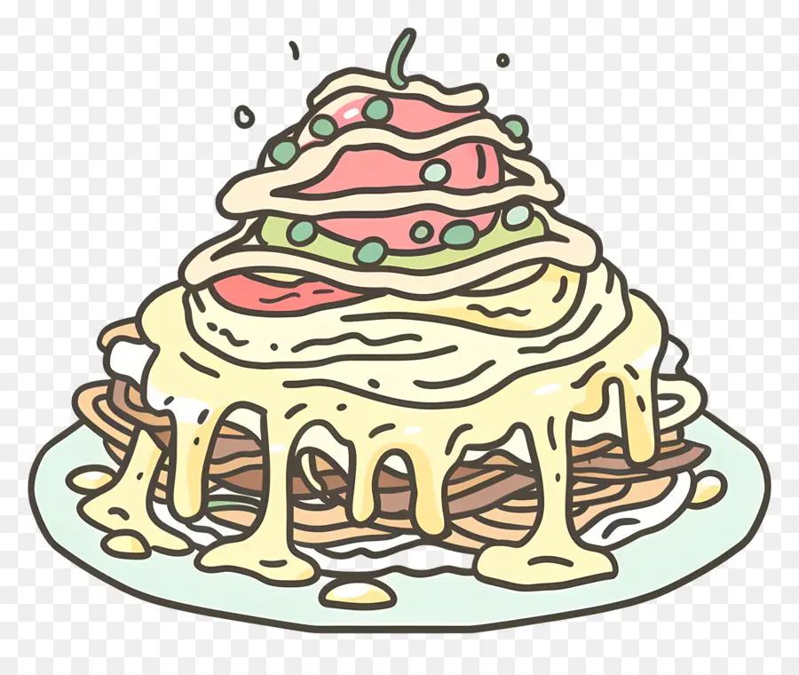 Okonomiyaki，Panqueques PNG