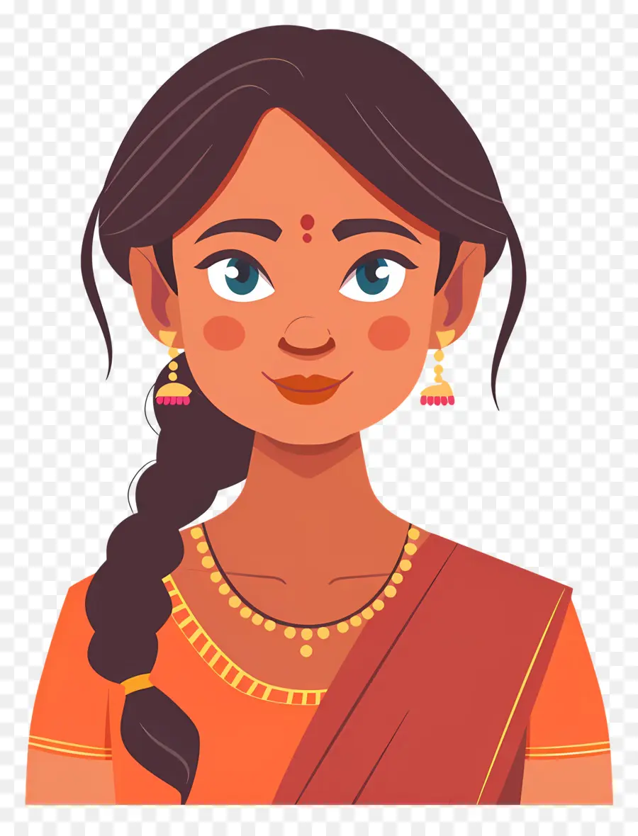 Mujer Marathi India，Mujer India PNG