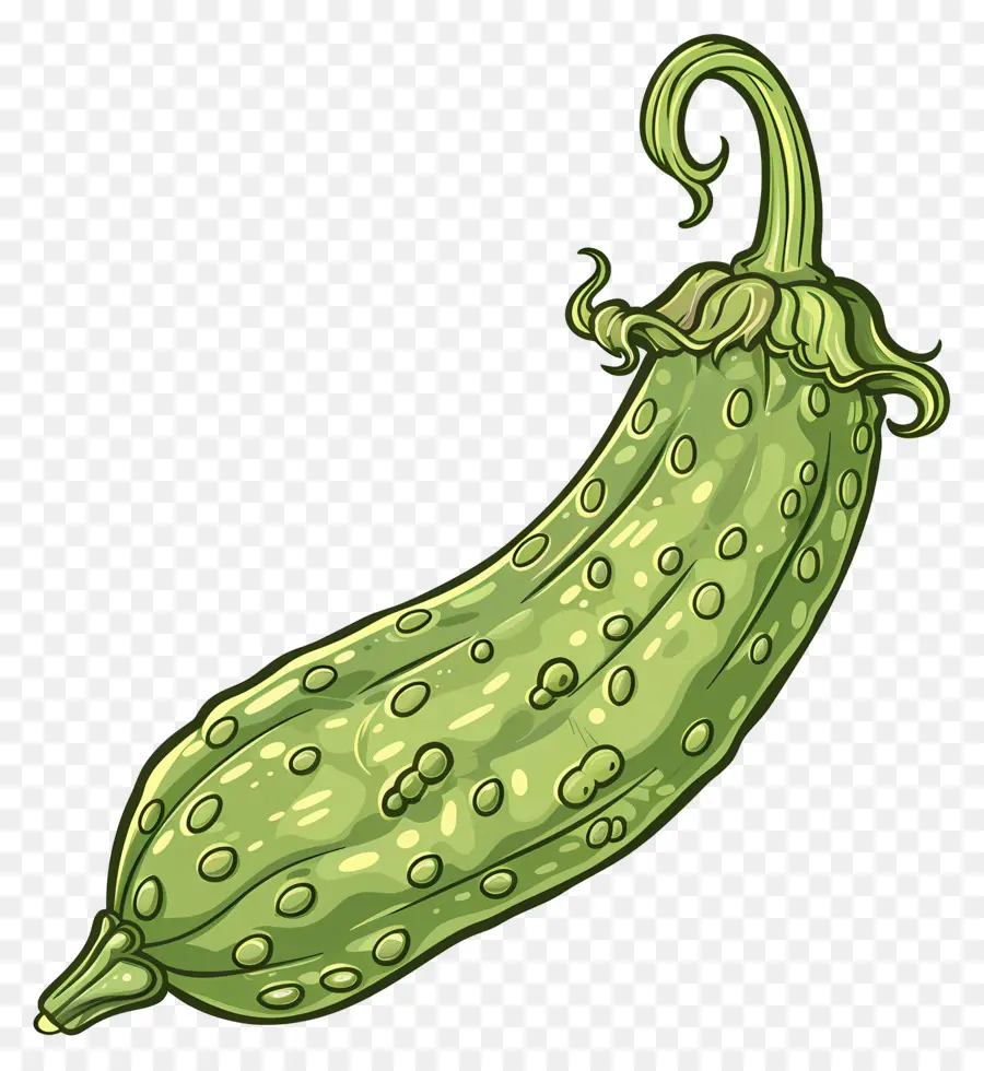 Calabaza Amarga，Pepino PNG